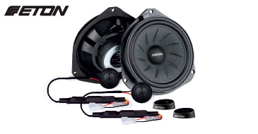 ETON UG FIAT FD16 – 16,5 cm (6,5“) Plug & Play Komponenten System, passgenaues Lautsprechersystem für Fiat Ducato, Peugeot Boxer, Citroen Jumper