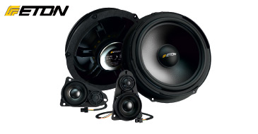 ETON UG VW T5 F3.2 – Audiophiler 3-Wege Lautsprecher für VW T5 Transporter, Multivans, Reisemobile